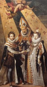 Le mariage de Louis XIII et d'Anne d'Autriche à Bordeaux le 25 novembre 1615