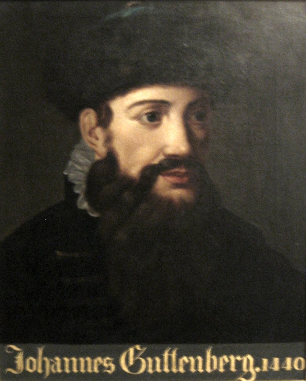 Portrait de Johannes Gutenberg