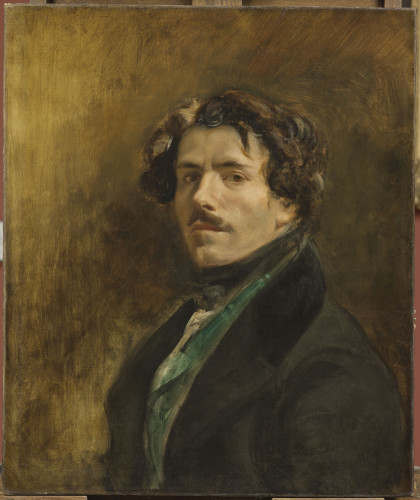 Autoportrait Eugène Delacroix